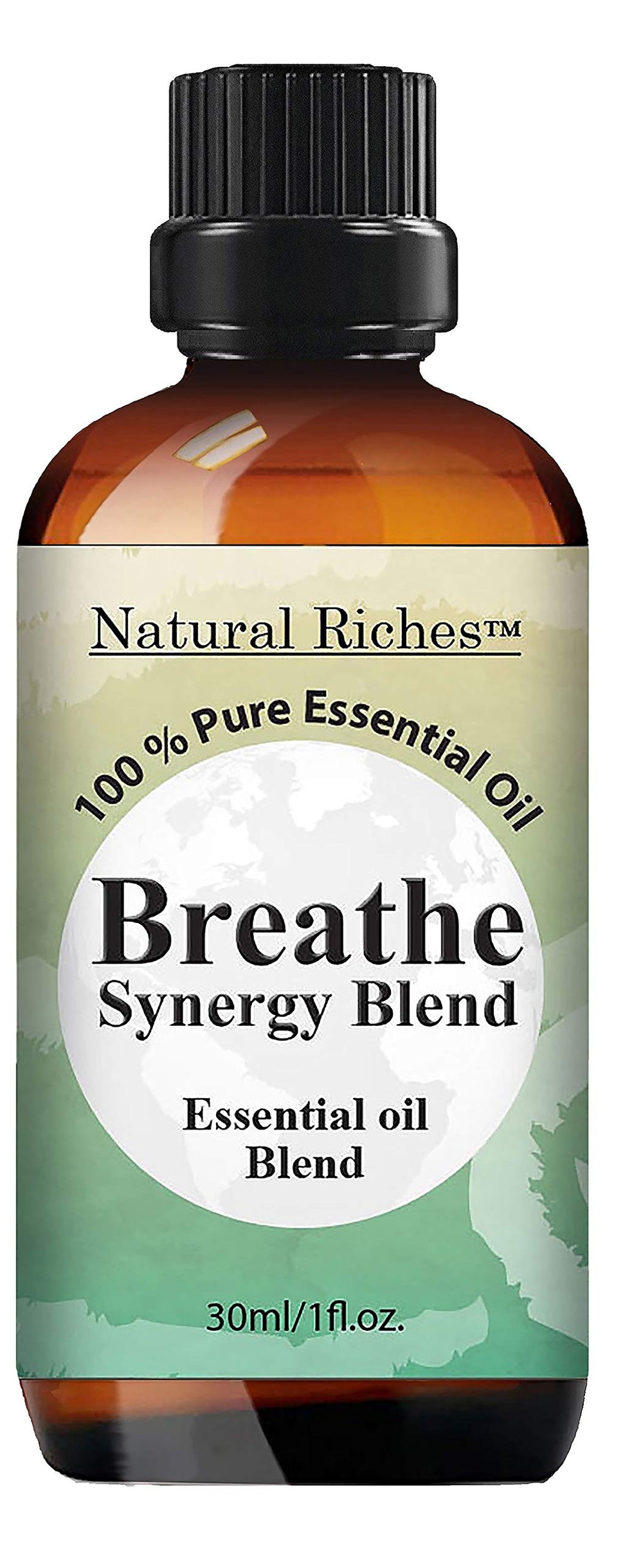 Natural Riches Breathe bottle pour for easy, mess-free inhalation.