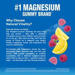 Natural Vitality CALM vegan gluten-free label on packaging
