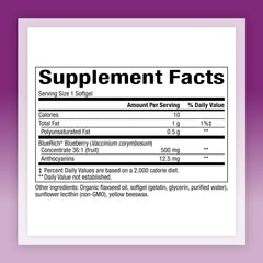 BlueRich bottle pouring to showcase convenient daily antioxidant boost.