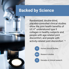 Naturalis UC-II nano-emulsified capsule—enhanced delivery.