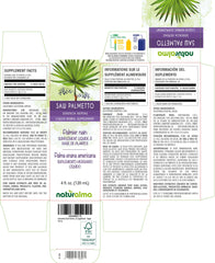 Naturalma Saw Palmetto drops with pipette for precise dosing