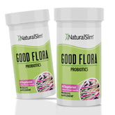 NaturalSlim Good Flora bottle cap protecting delicate gut health and freshness