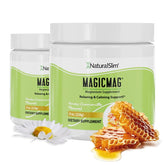 Naturalslim MagicMag bottle on counter for daily magnesium support.