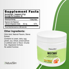 NaturalSlim MagicMag Honey Chamomile dissolving in water for easy daily hydration