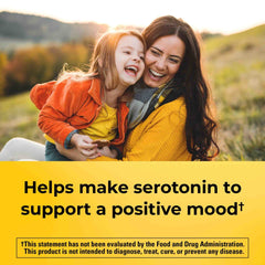 Nature Made 5HTP chewables orange flavor, tasty daily mood support