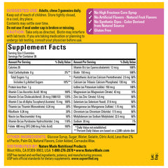 Nature Made Advanced Multivitamins for Her calcium and magnesium emphasis for bone support.