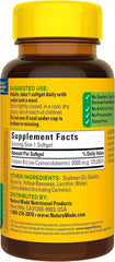 Nature Made Vitamin B-12 packaging highlighting 60-count bottles in a 3-pack.