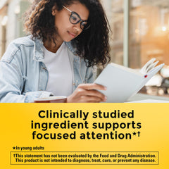 Nature Made Choline Bitartrate capsules pack shown for focus support