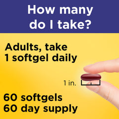 DHA omega-3 softgels from Nature Made for potential baby brain and eye support