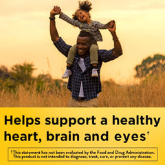 Label notes 360 mg EPA and 300 mg DHA per softgel for omega-3 support.