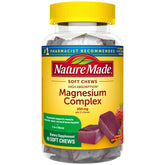 Nature Made High Absorption Magnesium Soft Chews bottle for daily use and convenience