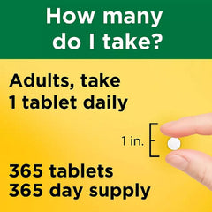Nature Made Iron 65 mg tablets close-up for easy daily intake.