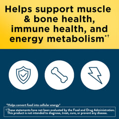 Nature Made Multivitamin For Him 50+ tablets ready for everyday energy metabolism.