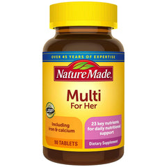 Nature Made Nm Essential Woman Multi bottle front for daily wellness support.