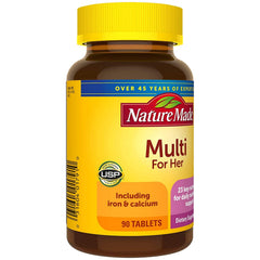 Nature Made Nm Essential Woman Multi packaging box for convenient storage.