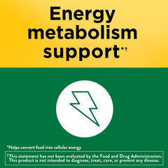 Nature Made Vitamin B1 tablets in hand for easy daily intake.