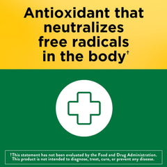 Nature Made Vitamin E softgels in hand for easy daily intake.