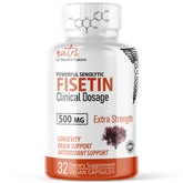 Nature's Fusions Nutri Fisetin 500mg bottle front—premium antioxidant support for healthy aging.
