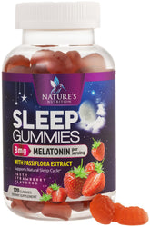 Gomitas Nature's Nutrition para dormir mejor en empaque