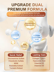 Nature Target Glucosamine Chondroitin capsules closeup highlights compact shellfish-free formula.