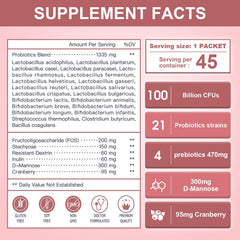 Nature Target Probiotics prebiotic blend highlighting fiber support for digestion.