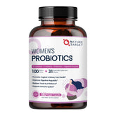 NATURE TARGET Probiotics for Women bottle front view supports daily wellness