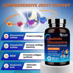 Nature Target turmeric-boswellia capsules jar offers natural anti-inflammatory support
