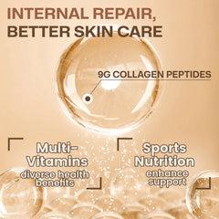 Nature Target vanilla collagen powder stirred into coffee for daily nourishment.