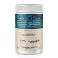 Naturealm Lion’s Mane powder scoop highlights easy daily dosing for clarity