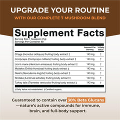 Naturealm Sacred 7 Organic certification label signals purity and transparency.