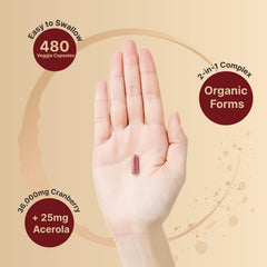 NatureBell acerola cherry powder highlighting vitamin C boost