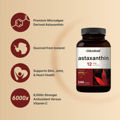 NatureBell Astaxanthin microalgae origin Haematococcus pluvialis visual