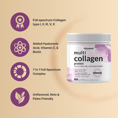 NatureBell Biotin, Vitamin C, and Hyaluronic Acid ingredients on label for collagen support