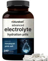 NatureBell Electrolyte Pills bottle front view for hydrated workouts