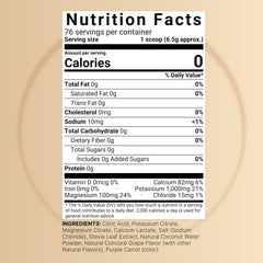 NatureBell Electrolytes powder with scoop showing precise serving for keto hydration