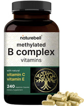 NatureBell Methylated B Complex bottle for daily immune and energy support.