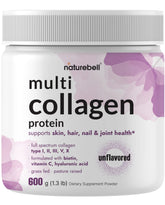 NatureBell Multi Collagen Powder 600g tub for daily beauty support