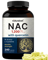 NatureBell NAC 1200mg bottle showing capsules for daily antioxidant support