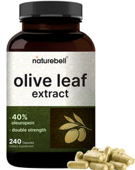 NatureBell Olive Leaf Extract 30000mg bottle for daily immune and wellness use.