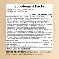 NatureBell probiotic capsules closeup showing plant-based capsules.