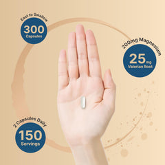 Two-in-one NatureBell formula combines magnesium glycinate with valerian for nightly calm