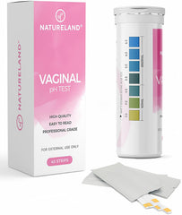 Natureland Vaginal pH test strips pack for quick at-a-glance monitoring