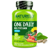 NATURELO Mens Multivitamins bottle front for daily wellness