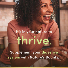 Nature's Bounty probiotic with 100 million active cultures.
