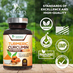 Organic turmeric powder close up showing natural sourcing