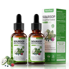 NaturePlanet Soursop Bitters Drops bottle for easy daily wellness on the go
