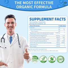 Nature's Aid nutrition label shows magnesium and coq10 for digestive and energy support