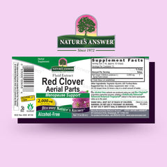 Nature's Answer bottle pour demonstrates convenient dosing without alcohol.
