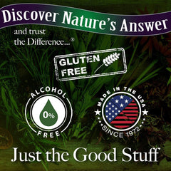 Nature's Answer Propolis Resin Extract pour shot illustrates quick, liquid absorption.