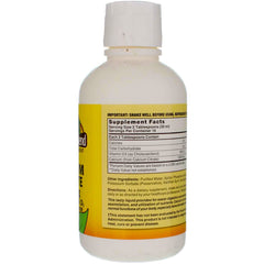 Nature's Blend calcium citrate liquid with vitamin D3 in blueberry flavor